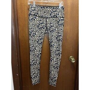 Victoria Secret Sport Knockout Women’s Leggings Leopard Animal Print Size Medium